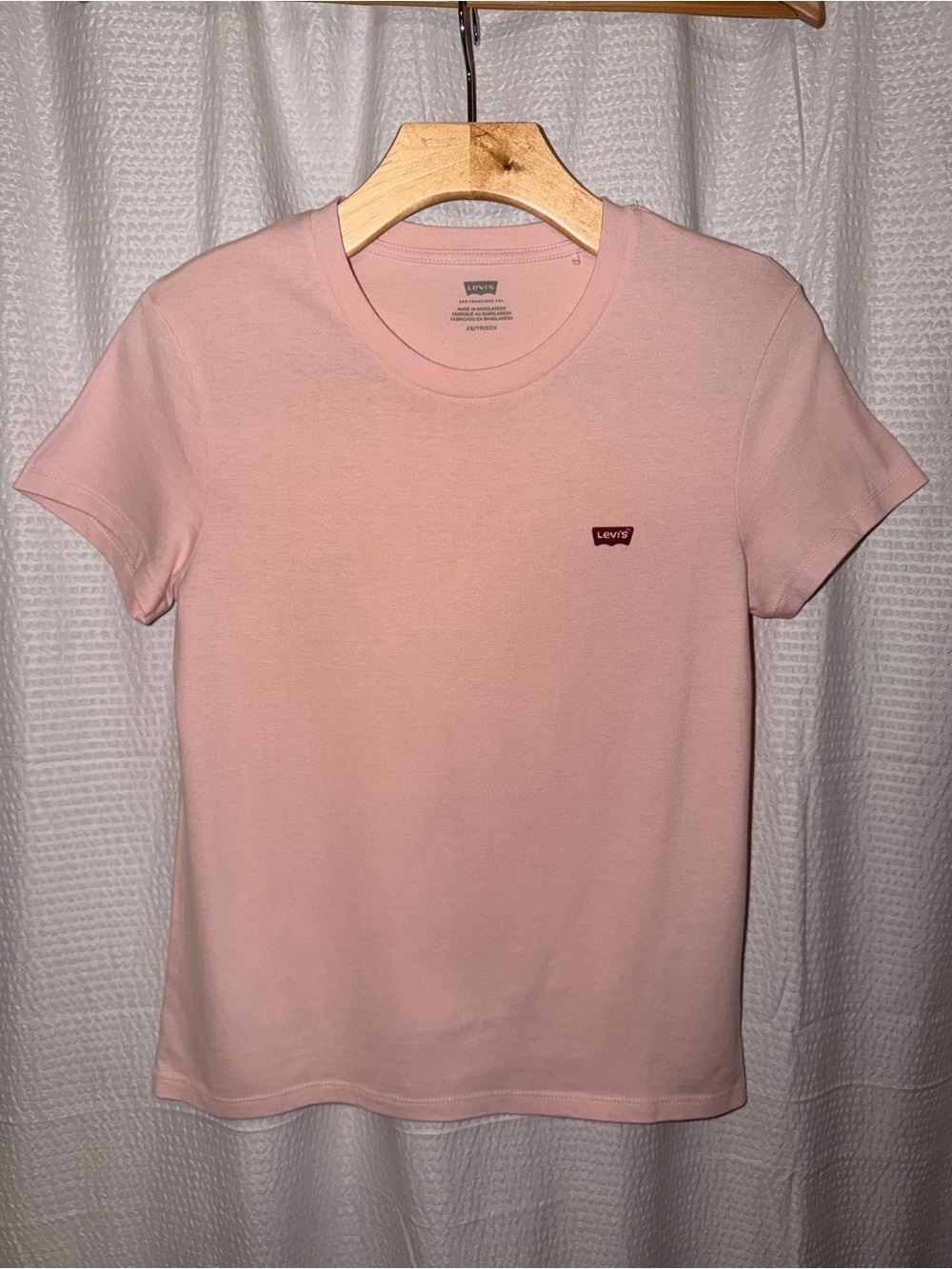 Levi’s The Perfect Tee Pink Short Sleeve Crewneck T-Shirt Size XS